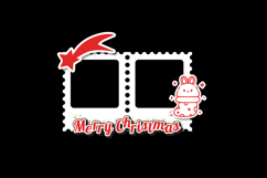 Christmas collage photo frame template decoration design Product Image 1