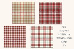 Christmas Background, Christmas Five Color Palette, Plaid s4 Product Image 2