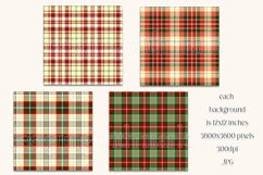 Christmas Background, Christmas Five Color Palette, Plaid s2 Product Image 2