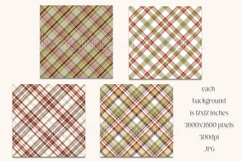 Christmas Background, Christmas Four Color Palette, Plaid s4 Product Image 2