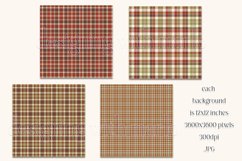 Christmas Background, Christmas Four Color Palette, Plaid s5 Product Image 2