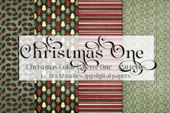 Christmas Background, Christmas One Color Palette, Patterns Product Image 1