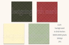 Christmas Background, Christmas One Color Palette, Plaid s1 Product Image 2