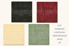 Christmas Background, Christmas One Color Palette, Words Product Image 2