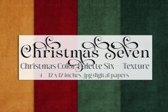 Christmas Background, Christmas Seven Color Palette, Texture Product Image 1