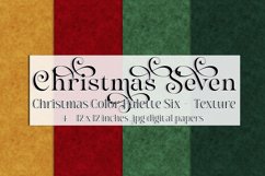 Christmas Background, Christmas Seven Color Palette, Texture Product Image 1