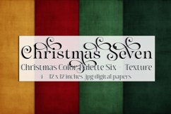 Christmas Background, Christmas Seven Color Palette, Texture Product Image 1