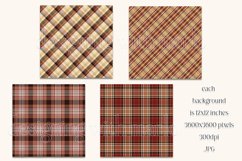 Christmas Background, Christmas Six Color Palette, Plaid s4 Product Image 2