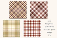 Christmas Background, Christmas Six Color Palette, Plaid s2 Product Image 2