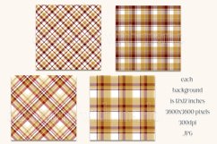 Christmas Background, Christmas Three Color Palette, Plaid 1 Product Image 2