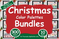 Procreate Color Set Bundles- Christmas Product Image 1