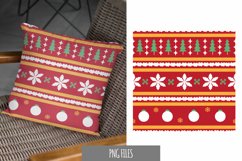 Christmas Ornament with Color Seamless Sublimation Product Image 1