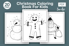 Christmas Coloring Book For KIds Product Image 1