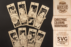 Christmas Bookmarks svg, Christmas Ornaments, Christmas svg Product Image 2
