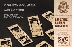 Christmas Bookmarks svg, Christmas Ornaments, Christmas svg Product Image 3