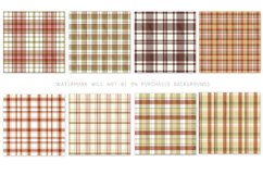 Christmas Plaid, 12x12 inch Plaid Paper Backgrounds vol 4 Product Image 2