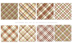 Christmas Plaid, 12x12 inch Plaid Paper Backgrounds vol 4 Product Image 3