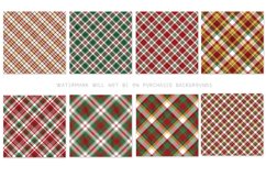 Christmas Plaid, 12x12 inch Plaid Paper Backgrounds vol 7 Product Image 3