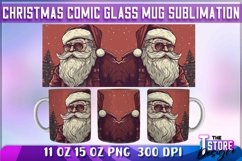 Christmas Comic Mug Sublimation | 11 oz 15 oz Mug Design Product Image 7