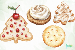 Christmas Cookie Clipart Sublimation Product Image 1