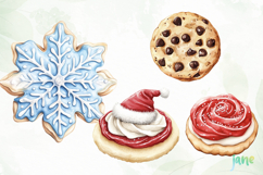 Christmas Cookie Clipart Sublimation Product Image 1