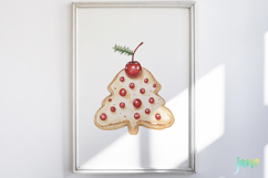 Christmas Cookie Clipart Sublimation Product Image 2