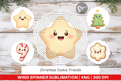 Wind Spinner Christmas Cookies Product Image 1