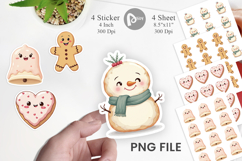 Sticker Christmas Cookies Product Image 1