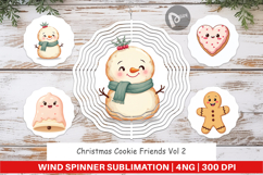 Wind Spinner Christmas Cookies Product Image 1