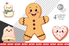 Clipart Christmas Cookies Product Image 1