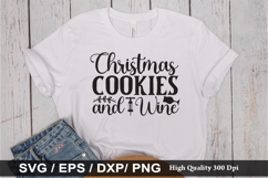 Christmas Wine SVG Bundle - Christmas T-shirt Design Product Image 2