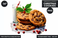 Christmas cookies png clipart, Christmas food Product Image 2