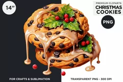 Christmas cookies png clipart, Christmas food Product Image 1