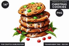 Christmas cookies png clipart, Christmas food Product Image 2