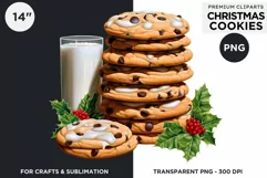 Christmas cookies png clipart, Christmas food Product Image 1