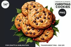 Christmas cookies png clipart, Christmas food Product Image 1