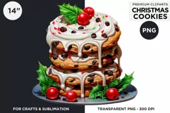 Christmas cookies png clipart, Christmas food Product Image 1