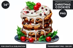 Christmas cookies png clipart, Christmas food Product Image 2