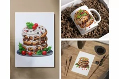 Christmas cookies png clipart, Christmas food Product Image 4