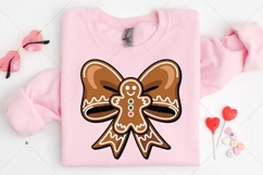 Christmas Coquette bow PNG,Christmas Sublimation Designs Product Image 4