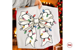 Christmas Coquette Bow PNG Product Image 1