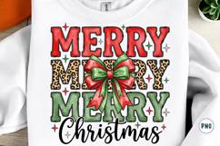 Christmas Coquette Bow PNG Product Image 1