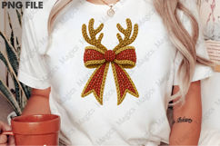 Christmas Coquette Bow PNG Product Image 2