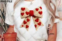 Christmas Coquette Bow PNG Product Image 2