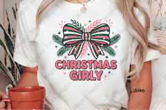 Christmas Coquette Bow PNG Product Image 2