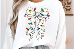Christmas Coquette Bow PNG Product Image 2