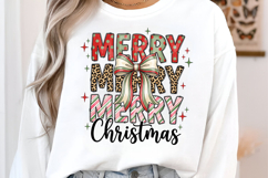 Christmas Coquette Bow PNG Product Image 2
