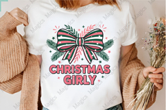 Christmas Coquette Bow PNG Product Image 3