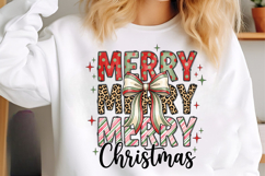 Christmas Coquette Bow PNG Product Image 5
