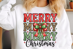 Christmas Coquette Bow PNG Product Image 5